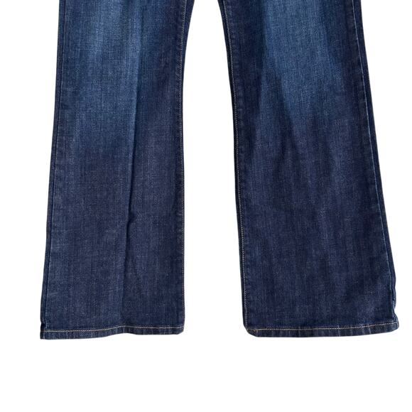 Levis 545 Low Rise Boot Cut Dark Wash Jeans Womens Sz 10 - Picture 11 of 16